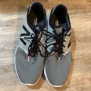New Balance Black and White Running Shoes